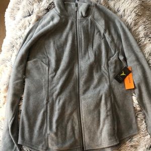 Old Navy zipped pullover light grey